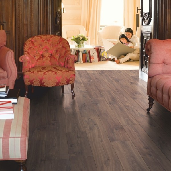 Quick-Step CLASSIC Дуб полуночный темный CLM1488