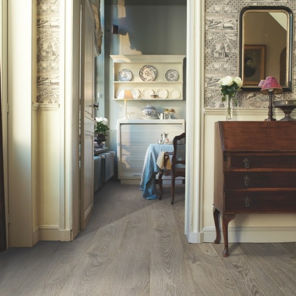Quick-Step Elite Доска Дуба Светло-Серого Старинного UE1406